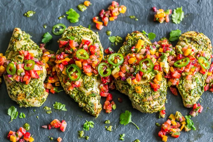 Zesty & Spicy: Paleo Jalapeno Cilantro Lime Grilled Chicken